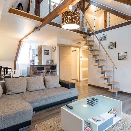 Duplex Apartment Saint-Malo Bagian luar foto