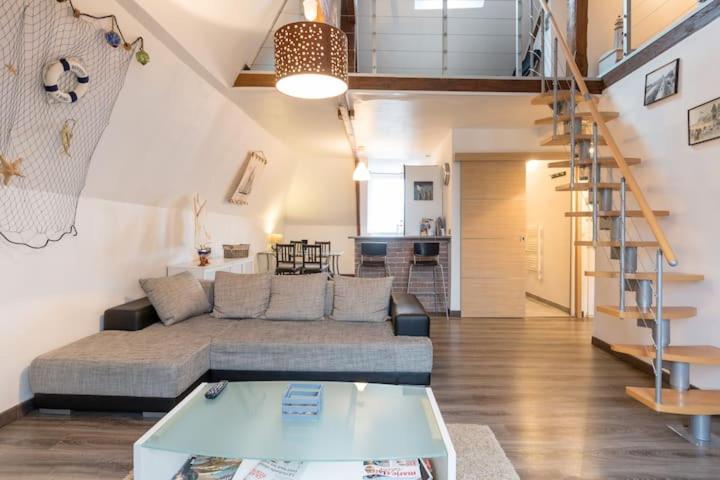 Duplex Apartment Saint-Malo Bagian luar foto