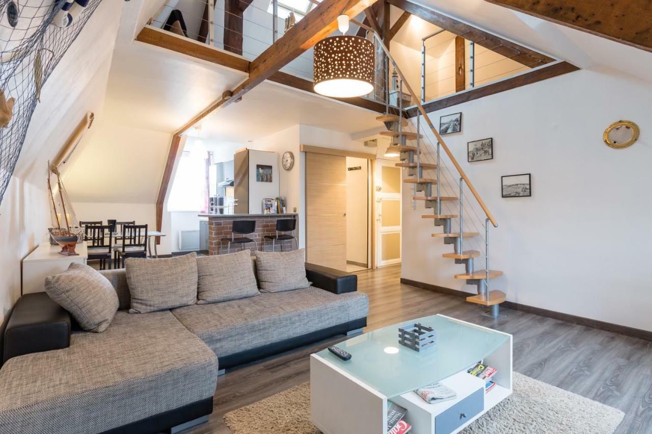 Duplex Apartment Saint-Malo Bagian luar foto